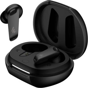 imageEdifier NeoBuds Plus 48dB Active Noise Cancelling Earbuds Balanced Armature and 10mm Dynamic Driver HiRes Sound LHDC LDAC AI Clear Calls with 6 Mics Wireless Charging Bluetooth 54  Black
