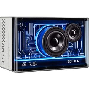 imageEdifier QD35 Tabletop Bluetooth Speakers HiRes Audio ampamp HiResolution Sound Wireless Certified Computer Loudspeaker 35W GaN UltraFast Charging Splendid Light Effects Home Speaker for Phone Blackwhite