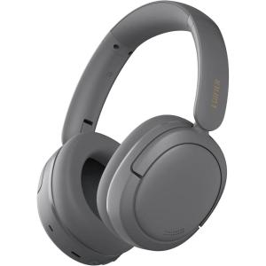 imageEdifier W800BT SE Wireless OverEar Bluetooth 54 Headphones  AI Call Noise Cancellation  45H Playtime  Fast Charging  Dual Device Game Mode  Foldable  WhiteGray