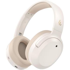 imageEdifier W820NB Plus Gen 2 Wireless OverEar Noise Cancelling Headphone 49 dB ANC LDAC HiRes Audio 88H Playtime Spatial Sound Volume Guard Bluetooth V61 ampamp Multipoint Fast Charge  IvoryIvory