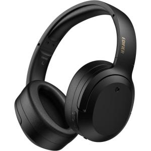 imageEdifier W820NB Plus Hybrid Active Noise Cancelling Headphones  LDAC Codec  HiRes Audio Wireless ampamp Wired  Fast Charge  49H Playtime  Over Ear Bluetooth V52 Headphones Black RenewedBlack