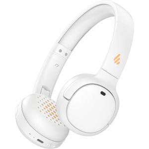 imageEdifier WH500 Wireless OnEar Headphones with Foldable Lightweight Design and Solid Bass Bluetooth Headset with Microphone 40H Music Playtime and Custom EQ via App for Home Office Travel WhiteWhite