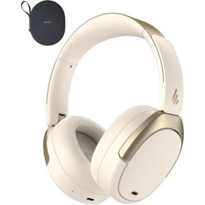 imageEdifier WH950NB Gen 2 Wireless Hybrid Active Noise Cancelling Headphones HiRes Audio with LDAC 8Level ANC Spatial Sound 80H Playtime Bluetooth 54 Foldable 35mm AUX Travel Case  BlackIvory