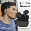 imageEdifier X1 Lite True Wireless Earbuds Bluetooth 54 Earphones with 26 Hours Playtime Single Mic AI for Clear Calls IP54 Sweat Resistant Low Latency Headphones Supports Fast ChargingBlack