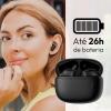 imageEdifier X1 Lite True Wireless Earbuds Bluetooth 54 Earphones with 26 Hours Playtime Single Mic AI for Clear Calls IP54 Sweat Resistant Low Latency Headphones Supports Fast ChargingBlack