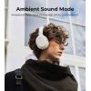 imageEdifier W820NB Plus Hybrid Active Noise Cancelling Headphones  LDAC Codec  HiRes Audio Wireless ampamp Wired  Fast Charge  Over Ear Bluetooth V52 Headphones for TravelHomeOffice Ivory Renewed