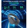 imageEdifier W830NB Wireless Over Ear Headphones with 45dB Active Noise Cancelling 94H Playtime LDAC HiRes Sound Spatial Audio Fast Charging Multipoint Connection Bluetooth V54  Gray RenewedGRAY