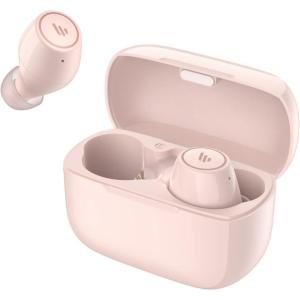 imageEdifier TWS1 PRO True Wireless Earbuds  Bluetooth V52  AptXAdaptive  Qualcomm CVC TM 80 Noise Cancellation  42H Playtime  IP65 Waterproof  USB C  Builtin Dual Microphones PinkPink