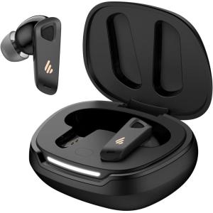 imageEdifier TWS1 PRO True Wireless Earbuds  Bluetooth V52  AptXAdaptive  Qualcomm CVC TM 80 Noise Cancellation  42H Playtime  IP65 Waterproof  USB C  Builtin Dual Microphones PinkBlack