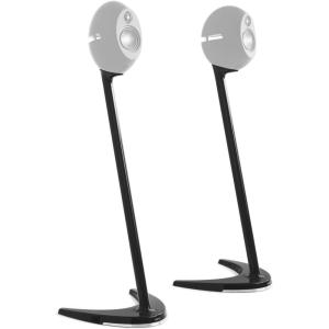 imageEdifier USA SS01CWhite Luna Eclipse Speaker StandsBlack