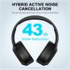 imageEDIFIER W820NB Plus Active Noise Cancelling Wireless Bluetooth Stereo Headphone Headset 49 Hours Playtime Bluetooth V52 HiRes Audio wirelessBlack