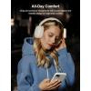 imageEdifier W800BT Pro 44dB Hybrid Active Noise Cancelling Headphones Wireless Over Ear Headphones with Bluetooth 54 HiRes Audio AI Clear Call Custom EQ via App Foldable Design White RenewedIvory