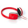 imageEdifier K680 Stylish OverEar Computer Headset  Perfect for Gaming and Music  Red