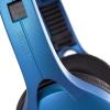 imageEdifier K800 Desktop Computer Headset for Communications and Gaming  Dual Connector  BlueBlue