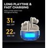 imageEdifier X5 Pro Active Noise Cancelling Earbuds with AIEnhanced Calls Fast Charge Game Mode App Customization IP55 Waterproof True Wireless Bluetooth 53 Technology  IvoryIvory