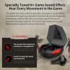 imageEdifier Hecate GT4 True Wireless Gaming Earbuds Low Latency Bluetooth 52 Earphones IP55 Dust and Water Resistance Headphones with RGB Light Game Mode Touch Control 28H Playtime  BlackBlack